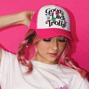 New sold out limited edition trolls trucker hat